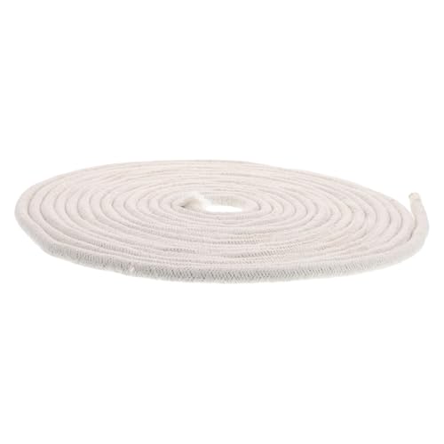 SEWOART 1 Bündel Weißes Baumwollseil Zum Weben Geflochtenes Baumwollseil Für Heimwerker Makramee Und Dekorative Projekte Mit Wasserabsorbierendem Kern SEWOART 1 Bündel Weißes Baumwollseil Zum Weben Geflochtenes Baumwollseil Für Heimwerker Makramee Und Dekorative Projekte Mit Wasserabsorbierendem Kern von SEWOART
