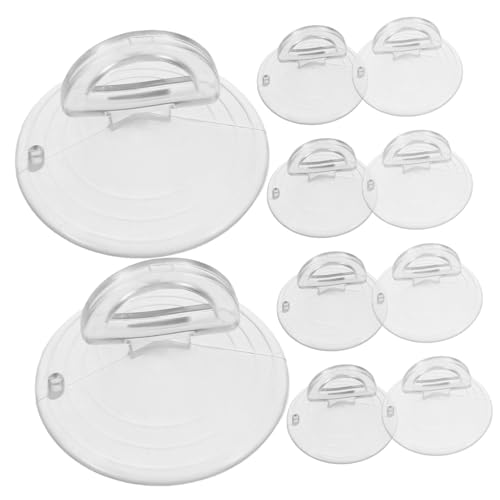 SEWOART 10stücke Mini Silikon Saugnapf Glühbirnen Entferner Transparent Wiederverwendbar Stark Haftend Für Hohe Decken Und Lampenwechsel von SEWOART