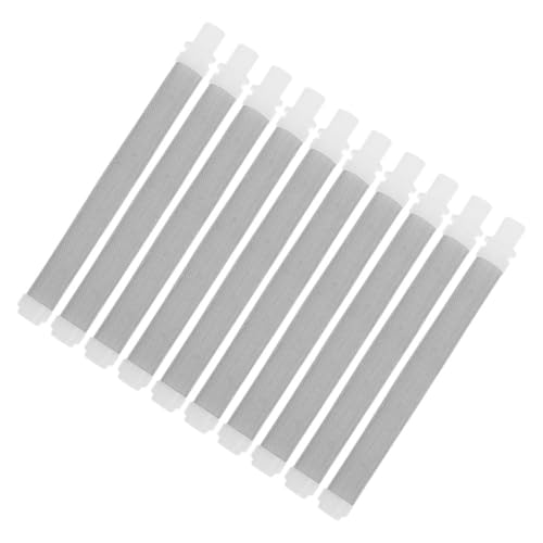 SEWOART 10Stücke Filterzubehör für Farbspritzgeräte Universelles Metallgitter für Effektive Filtration Langlebig und Installieren für Verschiedene Modelle von SEWOART