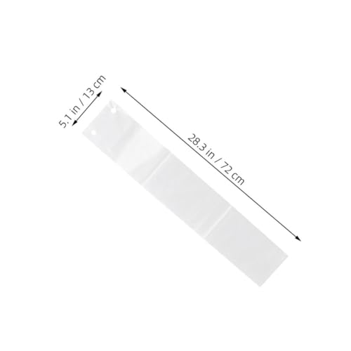 SEWOART 120 Stück Transparente Pe Regenschirmbeutel Wasserfeste Umbrella für Büro Zuhause Outdoor Klare Schutzhüllen für Griff Automatischer Spender Geeignet von SEWOART