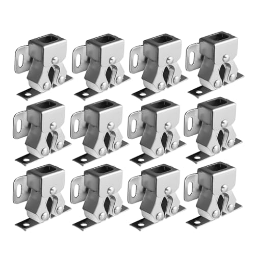 SEWOART 15 Stück Teiliges Doppelrollen Türfalle Robuste Kleiderschrank Beschläge Einfache Installation für Schranktüren Langlebig und Stabil Effiziente Türmechanik SEWOART 15 Stück Teiliges Doppelrollen Türfalle Robuste Kleiderschrank Beschläge Einfache Installation für Schranktüren Langlebig und Stabil Effiziente Türmechanik von SEWOART