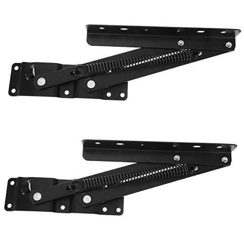 SEWOART 1Paar Faltbarer Couchtisch Hebemechanismus mit Federscharniere Hydraulischer Lifting Frame Hardware Platzsparend für Möbeln im Wohnzimmer von SEWOART