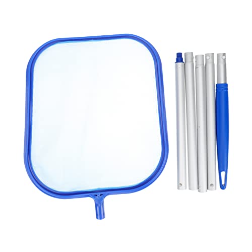 SEWOART 1Satz Pool Skimmer mit Teleskopstange Robuster Kescher für Schwimmbäder Spas und Teiche Effektive mit Langlebigem Kunststoffrahmen SEWOART 1Satz Pool Skimmer mit Teleskopstange Robuster Kescher für Schwimmbäder Spas und Teiche Effektive mit Langlebigem Kunststoffrahmen von SEWOART