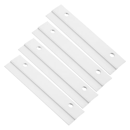 SEWOART 2 Paare Schwere Aluminium Z-klammern Bilderaufhänger French Cleat Wandhalterung für Spiegel Bilderrahmen und Schränke Ineinandergreifendes Aufhängesystem Einfache Montage Stabile von SEWOART