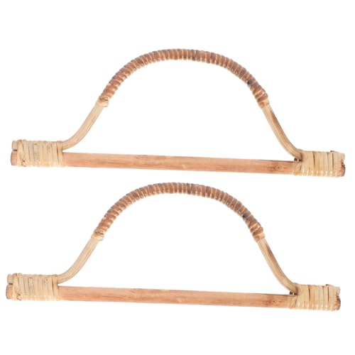 SEWOART 2 STÜCK Teiliges D Förmige Bamboo Handtaschengriffe Natürliche DIY Taschenhenkel für Handtaschen Strand und Einkaufstaschen Langlebig Stilvoll und Einfach zu Montieren SEWOART 2 STÜCK Teiliges D Förmige Bamboo Handtaschengriffe Natürliche DIY Taschenhenkel für Handtaschen Strand und Einkaufstaschen Langlebig Stilvoll und Einfach zu Montieren von SEWOART