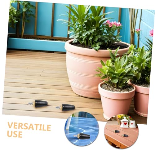 SEWOART 2 Stück Drehbare Turbo-düse Aluminiumgehäuse Quick Connect Hochdruckreiniger Ersatzdüse mit Optimiertem Wasserfluss für Gründliche Reinigung und Effiziente Gartenbewässerung SEWOART 2 Stück Drehbare Turbo-düse Aluminiumgehäuse Quick Connect Hochdruckreiniger Ersatzdüse mit Optimiertem Wasserfluss für Gründliche Reinigung und Effiziente Gartenbewässerung von SEWOART