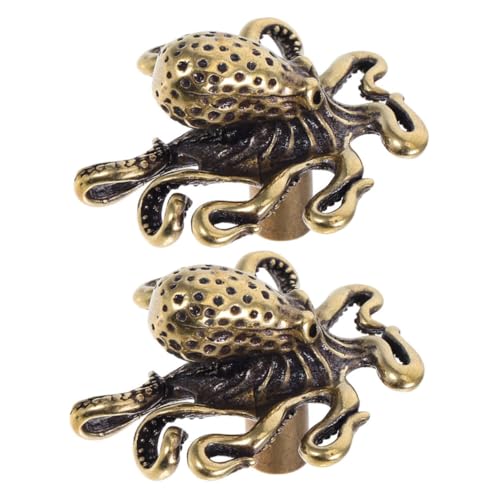 SEWOART 2 Stück Messing Türgriffe Krake Design Vintage Schubladenknöpfe Schrankgriffe Dekorative Griffe für Kommode Küche Badezimmer SEWOART 2 Stück Messing Türgriffe Krake Design Vintage Schubladenknöpfe Schrankgriffe Dekorative Griffe für Kommode Küche Badezimmer von SEWOART