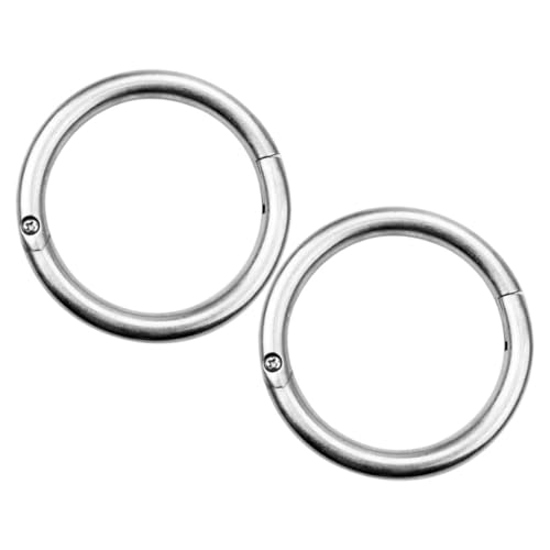 SEWOART 2 Stück Robuster Rindernasenring Metallring Langlebig Robust für Einfache Handhabung Viehführung Vielseitig Einsetzbar für Rinder Kalb Effizient und Sicher SEWOART 2 Stück Robuster Rindernasenring Metallring Langlebig Robust für Einfache Handhabung Viehführung Vielseitig Einsetzbar für Rinder Kalb Effizient und Sicher von SEWOART