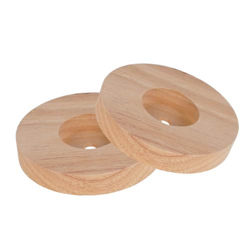 SEWOART 2 Stück Runder Holzlampensockel Stabiler Tischlampenständer aus Hochwertigem Holz für DIY Beleuchtung Geeignet für Kristallkugeln und Handwerksprojekte SEWOART 2 Stück Runder Holzlampensockel Stabiler Tischlampenständer aus Hochwertigem Holz für DIY Beleuchtung Geeignet für Kristallkugeln und Handwerksprojekte von SEWOART