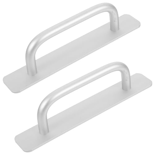 SEWOART 2 Stück Schranktürgriffe Aluminium Vintage Möbelgriffe für Schubladen und Kleiderschränke Selbstklebend ohne Bohren Design Sicherer Halt Elegant und SEWOART 2 Stück Schranktürgriffe Aluminium Vintage Möbelgriffe für Schubladen und Kleiderschränke Selbstklebend ohne Bohren Design Sicherer Halt Elegant und von SEWOART
