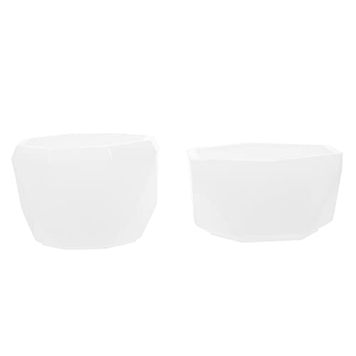 SEWOART 2 Stück Teiliges DIY Silikon Blumenpot Gießform Nicht Haftende Silikonform für Pflanzgefäße Epoxidharz für Kreative Projekte und Bastelarbeiten SEWOART 2 Stück Teiliges DIY Silikon Blumenpot Gießform Nicht Haftende Silikonform für Pflanzgefäße Epoxidharz für Kreative Projekte und Bastelarbeiten von SEWOART