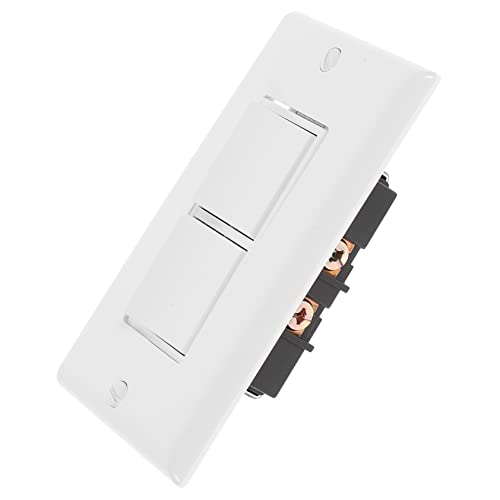SEWOART Elektrische Lichtwippe 10a 2 Einzelleuchten Mit Wandplatte Für Wohn Und Gewerbezwecke Doppelt von SEWOART