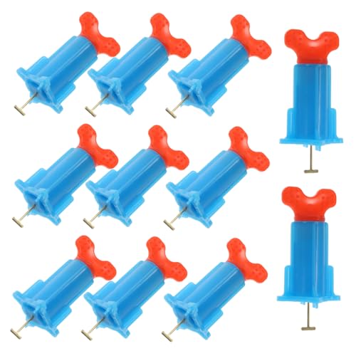 SEWOART 20 Stück Fliesen Nivelliersystem Teiliges mit Wiederverwendbaren Fliesenabständen und Pin für Wand und Bodenverlegung Einfache und Effiziente Installation SEWOART 20 Stück Fliesen Nivelliersystem Teiliges mit Wiederverwendbaren Fliesenabständen und Pin für Wand und Bodenverlegung Einfache und Effiziente Installation von SEWOART