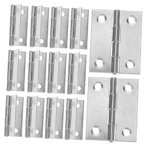 SEWOART 20 Stück Miniatur Scharniere Flach Installieren für Schmuckkästchen Möbel Türen und Fenster Lochdurchmesser SEWOART 20 Stück Miniatur Scharniere Flach Installieren für Schmuckkästchen Möbel Türen und Fenster Lochdurchmesser von SEWOART