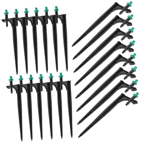 SEWOART 20 Stück Teiliges Verstellbares Bewässerungsdüsenset mit Spritzwinkel Langlebige Pflanzensprühdüsen für Garten Gewächshaus Einfache Bodenmontage Individuell Einstellbare SEWOART 20 Stück Teiliges Verstellbares Bewässerungsdüsenset mit Spritzwinkel Langlebige Pflanzensprühdüsen für Garten Gewächshaus Einfache Bodenmontage Individuell Einstellbare von SEWOART