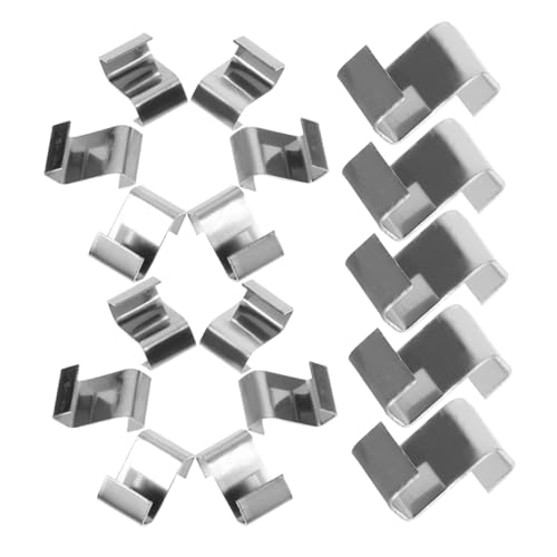 SEWOART 25 Stück Gewächshaus Klammern Z Förmige Glasfixierung Clips für Fenster und Gewächshaus Reparaturen Wetterfeste Befestigung für Glasplatten und Wiederverwendbar SEWOART 25 Stück Gewächshaus Klammern Z Förmige Glasfixierung Clips für Fenster und Gewächshaus Reparaturen Wetterfeste Befestigung für Glasplatten und Wiederverwendbar von SEWOART