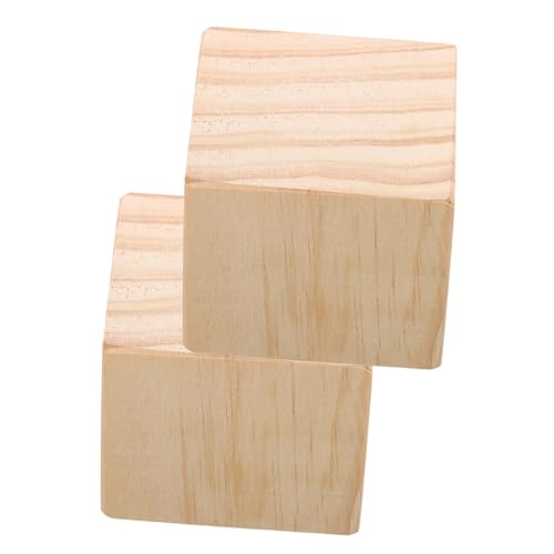 SEWOART 2Stücke Möbel Erhöhungsblöcke Holz Stabile Möbelerhöhung für Betten Sofas und Schränke rutschfest für Stauraum und Unterstützung SEWOART 2Stücke Möbel Erhöhungsblöcke Holz Stabile Möbelerhöhung für Betten Sofas und Schränke rutschfest für Stauraum und Unterstützung von SEWOART