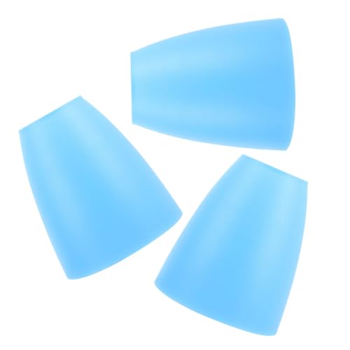 SEWOART 3 Stück Kunststoff Lampenschirme Öffnung Flacher Bügel Design Ersatz Lampenschirm für Tischleuchten und Hängelampen Kompakt Leicht Modernes Accessoire von SEWOART
