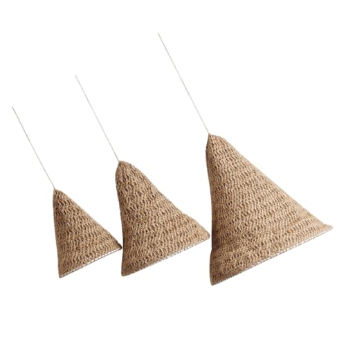 SEWOART 3 Stück Teiliges Handgewebte Geflochtene Lampenschirme Boho-stil Leichte Macrame Pendelleuchten für Wohnzimmer Schlafzimmer Vielseitige Dekorative Deckenleuchte SEWOART 3 Stück Teiliges Handgewebte Geflochtene Lampenschirme Boho-stil Leichte Macrame Pendelleuchten für Wohnzimmer Schlafzimmer Vielseitige Dekorative Deckenleuchte von SEWOART