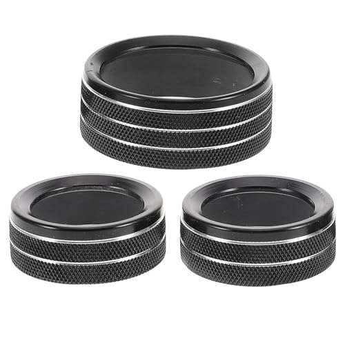 SEWOART 3 Stück Teiliges Set Klimaanlagen Drehknopf Ring für Autos Kompatibel mit Dodge Präzise Steuerung Einfache Installation aus Robustem SEWOART 3 Stück Teiliges Set Klimaanlagen Drehknopf Ring für Autos Kompatibel mit Dodge Präzise Steuerung Einfache Installation aus Robustem von SEWOART