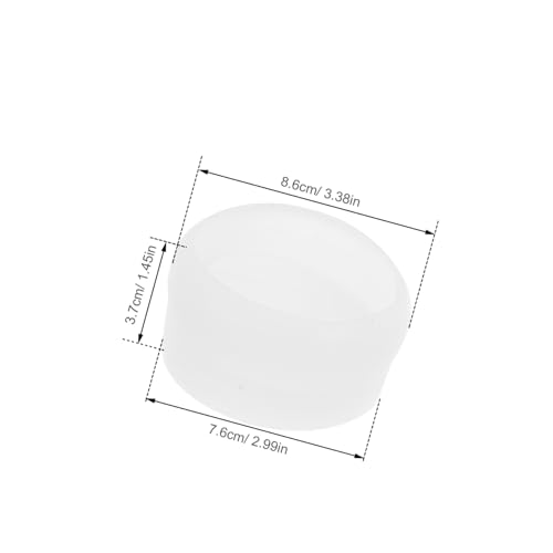 SEWOART 3 Stück Teiliges Silikon-formset für Kerzenhalter Gießform Kreative Unregelmäßige Blasenform Vielseitig für Resin Wachs und Gips DIY Kerzenständer Herstellung Einfach zu Reinigen von SEWOART