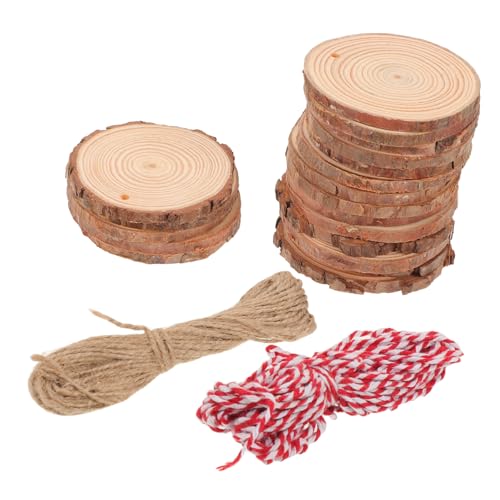SEWOART 30 Stück Runde Scheiben Aus Kiefernholz Holzornamente Holzbastelbedarf Rundes Holz Mit Loch Holzrohlinge Zum Basteln Natürliche Holzscheiben Mit Löchern Holzscheiben SEWOART 30 Stück Runde Scheiben Aus Kiefernholz Holzornamente Holzbastelbedarf Rundes Holz Mit Loch Holzrohlinge Zum Basteln Natürliche Holzscheiben Mit Löchern Holzscheiben von SEWOART