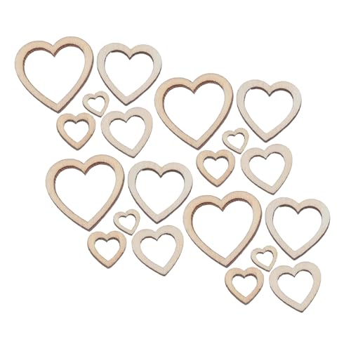 SEWOART 300 Stück Dekorationen Natürliche Hohle Unbehandelte Holzscheiben Vielseitig für DIY Bastelprojekte Valentinstag Hochzeit Scrapbooking Langlebige Holzherzanhänger SEWOART 300 Stück Dekorationen Natürliche Hohle Unbehandelte Holzscheiben Vielseitig für DIY Bastelprojekte Valentinstag Hochzeit Scrapbooking Langlebige Holzherzanhänger von SEWOART