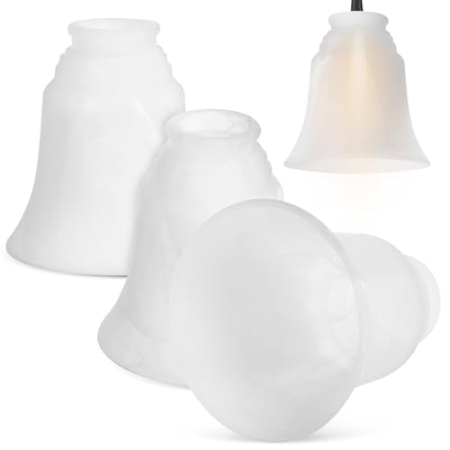 SEWOART 4 Stück Frosted Glass Lamp Shade Deckenleuchten Ersatz für Standard Lampen Durchmesser Einfache Installation Vielseitige Kompatibilität Pflegeleicht SEWOART 4 Stück Frosted Glass Lamp Shade Deckenleuchten Ersatz für Standard Lampen Durchmesser Einfache Installation Vielseitige Kompatibilität Pflegeleicht von SEWOART