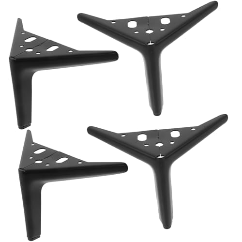 SEWOART 4 Stück Möbelbeine Set Metall Ersatzbeine für Sofa Couchtisch Schrank und Bett Hohe Stabilität Mattem Schwarz für DIY Möbelprojekte SEWOART 4 Stück Möbelbeine Set Metall Ersatzbeine für Sofa Couchtisch Schrank und Bett Hohe Stabilität Mattem Schwarz für DIY Möbelprojekte von SEWOART