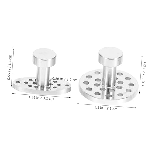 SEWOART 4 Stück Teiliges Aluminiumlegierung Ausbeul Reparaturset mit Abzieherköpfen und Zughammerzubehör Lackschonende Dellenentfernung Kompatibel für Autokarosserie bei Hagelschäden SEWOART 4 Stück Teiliges Aluminiumlegierung Ausbeul Reparaturset mit Abzieherköpfen und Zughammerzubehör Lackschonende Dellenentfernung Kompatibel für Autokarosserie bei Hagelschäden von SEWOART