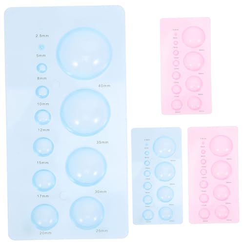 SEWOART 4 Stück Teiliges Quilling Tool Set Abs Papier Bastelwerkzeug für Halbkugelförmige Papierrollen DIY Quilling Styler für Präzises Schnelles Formen von Blumen und Figuren von SEWOART