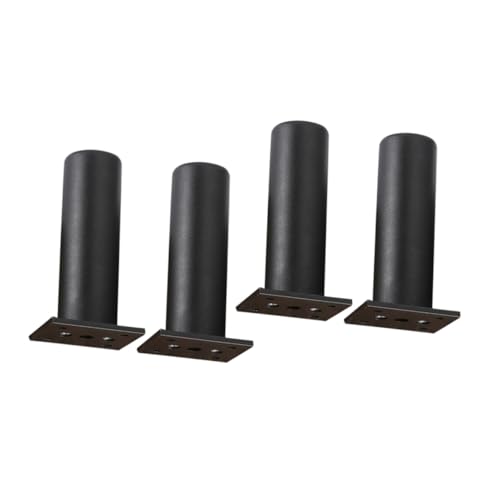 SEWOART 4 Stück Teiliges Schwarze Aluminiumlegierung Möbelbeine Tv Stützfüße Sofa Couch Schrankbeine mit Montageplatten Langlebig und Einfach zu Montieren SEWOART 4 Stück Teiliges Schwarze Aluminiumlegierung Möbelbeine Tv Stützfüße Sofa Couch Schrankbeine mit Montageplatten Langlebig und Einfach zu Montieren von SEWOART