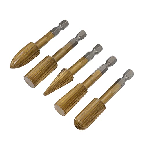 SEWOART 5 Stück Teiliges Set Rotationsfräser für Holzarbeiten Hochgeschwindigkeitsstahl Bits für Präzises Schnitzen Modellbau Schmuckherstellung und Mehr SEWOART 5 Stück Teiliges Set Rotationsfräser für Holzarbeiten Hochgeschwindigkeitsstahl Bits für Präzises Schnitzen Modellbau Schmuckherstellung und Mehr von SEWOART