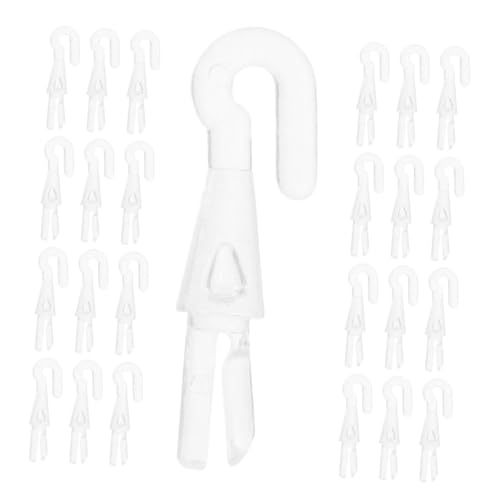 SEWOART 50 Stück Blindwand Haken aus Robustem Legierungsmetall Ersatz für Vertikale Jalousien Einfache Montage Langlebig und Bruchsicher Geeignet für Fensterjalousien und Gardinenstäbe SEWOART 50 Stück Blindwand Haken aus Robustem Legierungsmetall Ersatz für Vertikale Jalousien Einfache Montage Langlebig und Bruchsicher Geeignet für Fensterjalousien und Gardinenstäbe von SEWOART