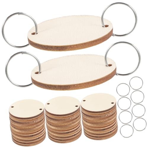 SEWOART 50 Stück Teiliges Set Runde Holzscheiben mit Eisendrahtringen Naturbelassene Holzscheiben für DIY Geburtstags Erinnerungskalender Hängende Holztafeln Kreative Familienwand SEWOART 50 Stück Teiliges Set Runde Holzscheiben mit Eisendrahtringen Naturbelassene Holzscheiben für DIY Geburtstags Erinnerungskalender Hängende Holztafeln Kreative Familienwand von SEWOART