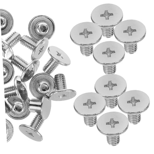 SEWOART 50 Stück Teiliges Silberne Metall-bindeschrauben mit Glatter Oberfläche Einfache Montage für Fotoalben Rezeptbücher Zubehör und Diy-buchbindung SEWOART 50 Stück Teiliges Silberne Metall-bindeschrauben mit Glatter Oberfläche Einfache Montage für Fotoalben Rezeptbücher Zubehör und Diy-buchbindung von SEWOART