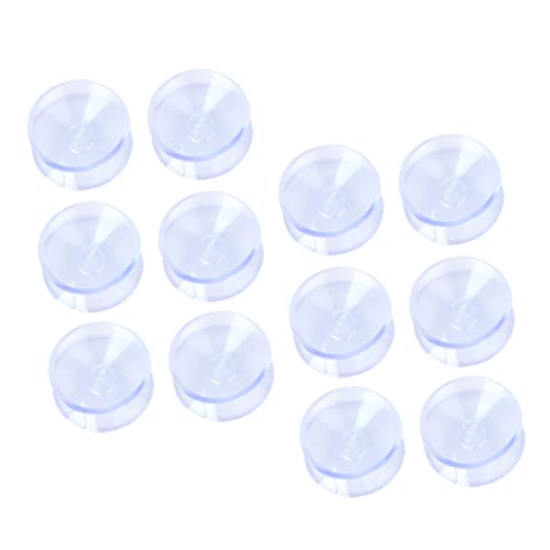 SEWOART 50Stücke Doppelseitige Saugkissen Robuste Transparente Saugnäpfe für Glasplatten Tischdecken und Badezimmer zur Möbel und Oberflächenfixierung SEWOART 50Stücke Doppelseitige Saugkissen Robuste Transparente Saugnäpfe für Glasplatten Tischdecken und Badezimmer zur Möbel und Oberflächenfixierung von SEWOART