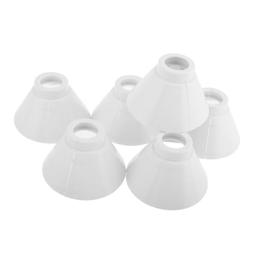 SEWOART 6 Paare Kunststoff Lampenschirm Lampenfassung Ersatz Lampenschirme Deckenlampe Schutzgitter für Schlafzimmer Pendelleuchte Modernes Design Langlebig Vielseitig Einsetzbar SEWOART 6 Paare Kunststoff Lampenschirm Lampenfassung Ersatz Lampenschirme Deckenlampe Schutzgitter für Schlafzimmer Pendelleuchte Modernes Design Langlebig Vielseitig Einsetzbar von SEWOART