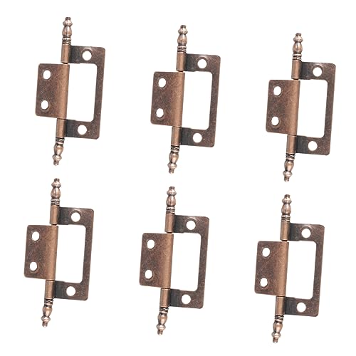 SEWOART 6 Sätze Robuste Schrank Scharniere Eisen Teiliges Antikes Design für Möbel und Küchenschränke Einfache Installation und Zuverlässige Fixierung SEWOART 6 Sätze Robuste Schrank Scharniere Eisen Teiliges Antikes Design für Möbel und Küchenschränke Einfache Installation und Zuverlässige Fixierung von SEWOART