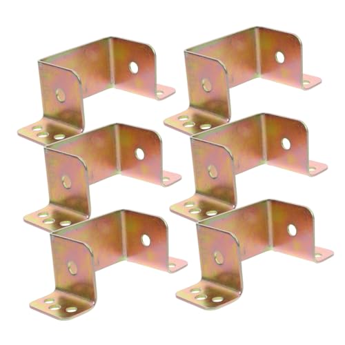 SEWOART 6 Stück Bettgitter Halterung Verstärkte Bettplatten Schnalle Robuste Bettgestell Hardware für Sicheren Halt und Einfache Montage SEWOART 6 Stück Bettgitter Halterung Verstärkte Bettplatten Schnalle Robuste Bettgestell Hardware für Sicheren Halt und Einfache Montage von SEWOART