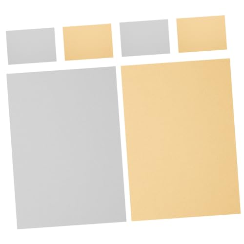 SEWOART Perlglanz Aluminium Sublimation Blanks 6 Stücke Zeichen Blank Metall Boards SEWOART Perlglanz Aluminium Sublimation Blanks 6 Stücke Zeichen Blank Metall Boards von SEWOART