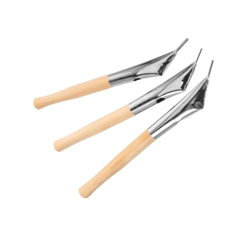SEWOART 6 Stück Teiliges Batikdruck Stift Holz für Töpferkunst Multifunktionales Werkzeug zum Zeichnen Malen und Gravieren Stoff von SEWOART