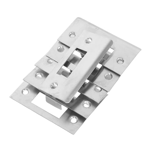 SEWOART 6 Stück Teiliges Türschließblech aus Edelstahl Riegelschloss Verstärkung Rostbeständig Langlebig Einfache Montage Passend für Innentüren aus Holz Sichere Türverriegelung SEWOART 6 Stück Teiliges Türschließblech aus Edelstahl Riegelschloss Verstärkung Rostbeständig Langlebig Einfache Montage Passend für Innentüren aus Holz Sichere Türverriegelung von SEWOART