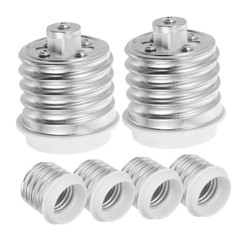 SEWOART 6Stücke Glühbirnenfassung Adapter Lampenfassungs für LED Glühbirnen Einfache Installation Langlebige Materialien Mühelose Umrüstung von SEWOART