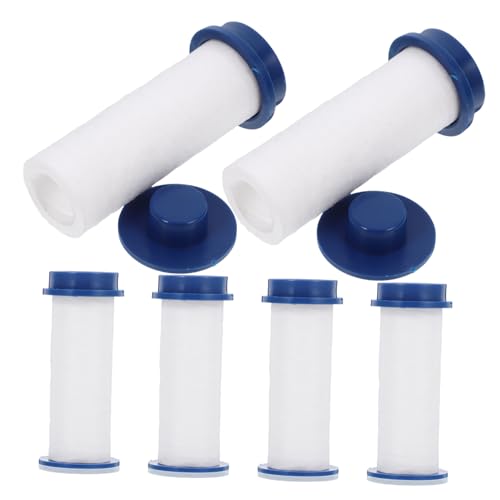 SEWOART 6 Stück Ersatzfilter Für Duschkopf Pp-baumwollkernfilter Dusche Wasserfilter Baumwollfilter Für Duschsysteme von SEWOART