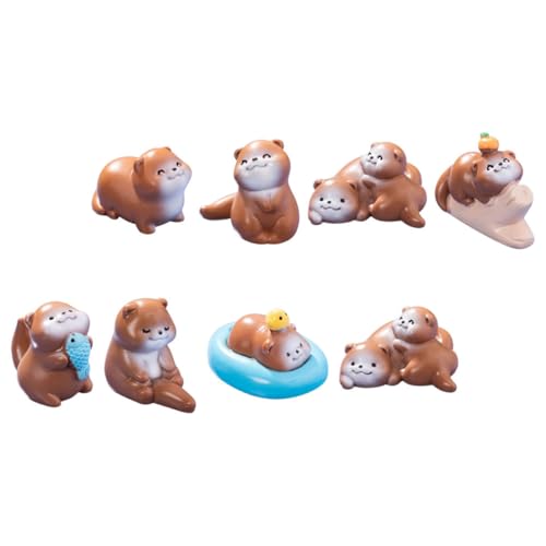 SEWOART 8stücke Teiliges Miniatur Figuren Niedliche Resin Tiere Für Bonsai Und Mikrolandschaften Dekorationen Für Zuhause Und Garten Für Kleine Räume Und Kreative Projekte SEWOART 8stücke Teiliges Miniatur Figuren Niedliche Resin Tiere Für Bonsai Und Mikrolandschaften Dekorationen Für Zuhause Und Garten Für Kleine Räume Und Kreative Projekte von SEWOART