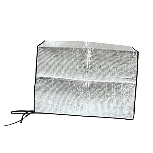 SEWOART Aluminium Air Conditioner Cover Wetterfestes Außenschutz für Klimaanlagen Sonnenschutz Installieren Flexibel Schützt vor UV Strahlen und Hitze SEWOART Aluminium Air Conditioner Cover Wetterfestes Außenschutz für Klimaanlagen Sonnenschutz Installieren Flexibel Schützt vor UV Strahlen und Hitze von SEWOART