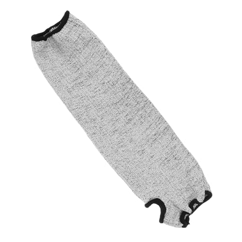 SEWOART Anti-schnitt-ärmel Armwächter Armschützer Für Die Tierpflege Schnittfeste Bauernärmel Armschützer Zum Beißen Schutzhandschuhe Armstulpen Mit Daumenloch Unterarmschutz Hppe Grau von SEWOART