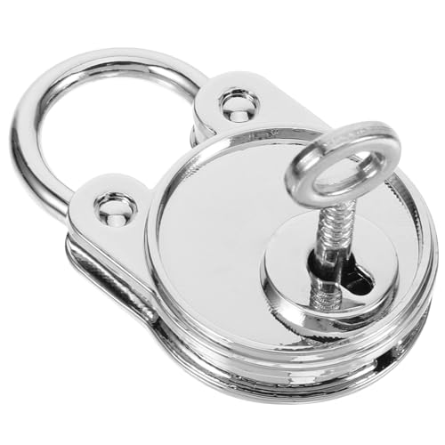 SEWOART Bärenförmiges Vorhängeschloss Kleines Metallvorhängeschloss mit Schlüssel Dekoratives Schloss für Schmuckschatullen Handtaschen Tagebücher und Süßes Design für Reisen SEWOART Bärenförmiges Vorhängeschloss Kleines Metallvorhängeschloss mit Schlüssel Dekoratives Schloss für Schmuckschatullen Handtaschen Tagebücher und Süßes Design für Reisen von SEWOART