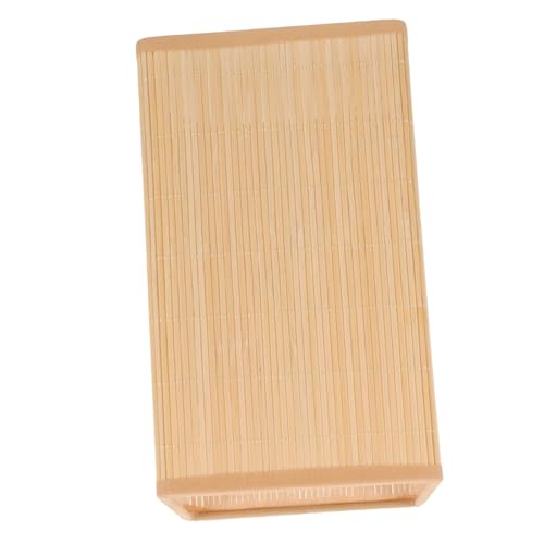 SEWOART Bambusgewebter Lampenschirm Natürlich Handgefertigt Leichter Ersatzschirm für Pendelleuchte Vielseitig für Wohnzimmer Restaurant Boho Dekor von SEWOART